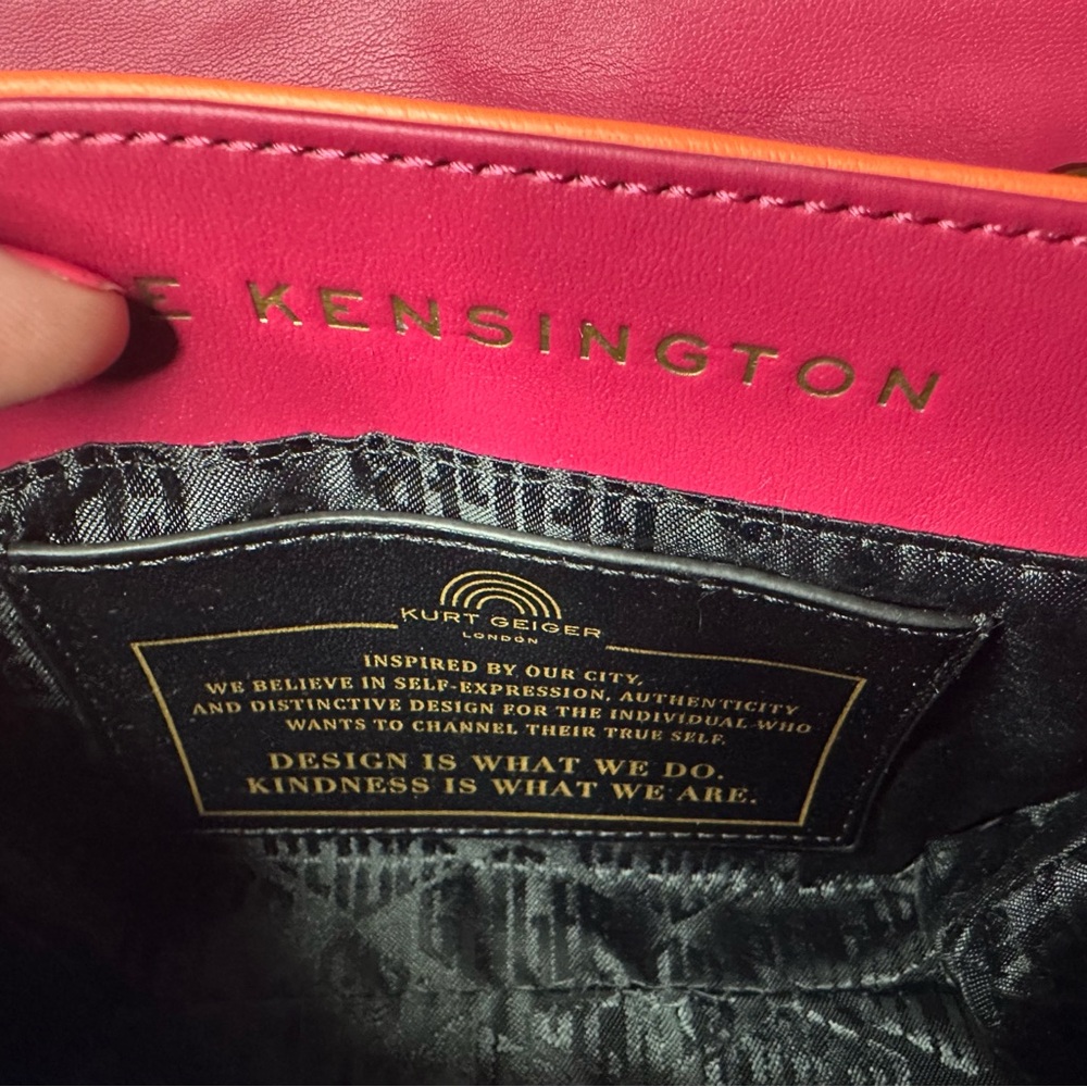 ❌SOLD❌ Kurt Geiger Multicolor Studded Satchel - Picture 5 of 10